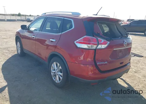 2016 Nissan Rogue Sv from USA, damaged, VIN KNMAT2MV5GP721204